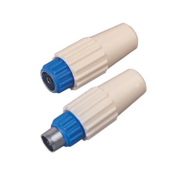 Fiches mâle/femelle coale 9.52mm - OPTEX