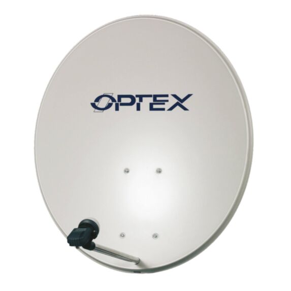Antenne parabole 80 cm métal + tête universelle - OPTEX
