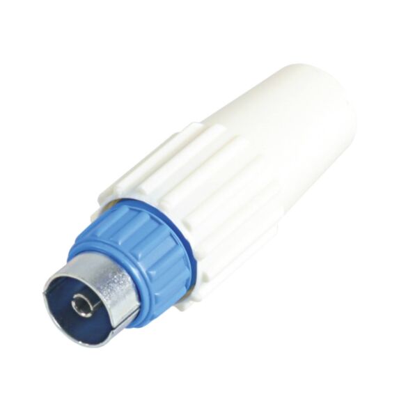 Fiche femelle coale réseau cablé 9.52mm - OPTEX