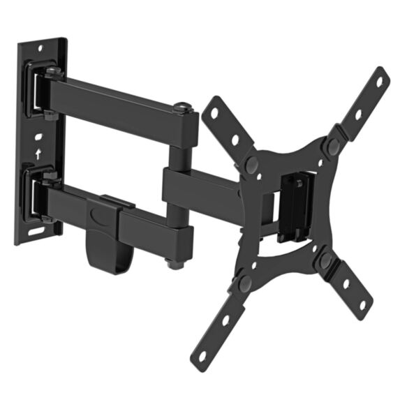 Support TV mural double déport 33-107 cm - ATELYS