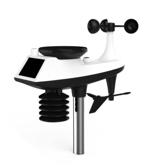 Station météoconnectée, radio contrôlée avec sonde extérieure 5en1 OPTEX