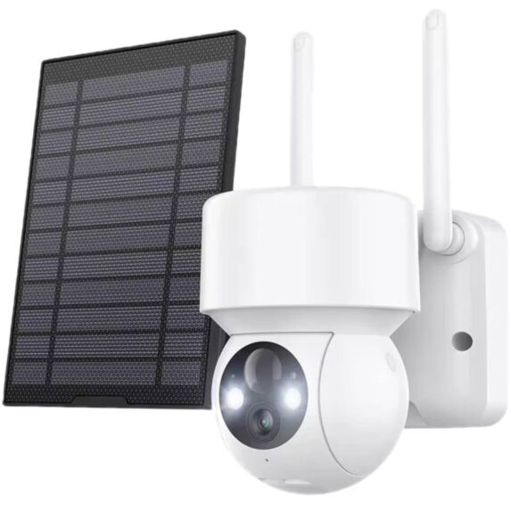 Caméra Wi-Fi motorisée solaire Tuya IP66
