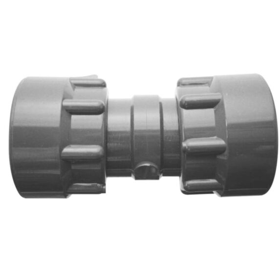 Manchon PVC écrous tournants double femelle 26x34 - TECHNO