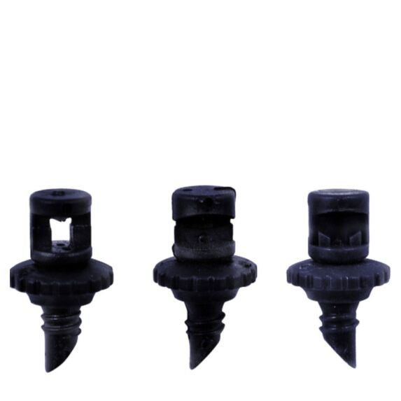 10 MaxiJets Noir Micro Irrigation à 90°