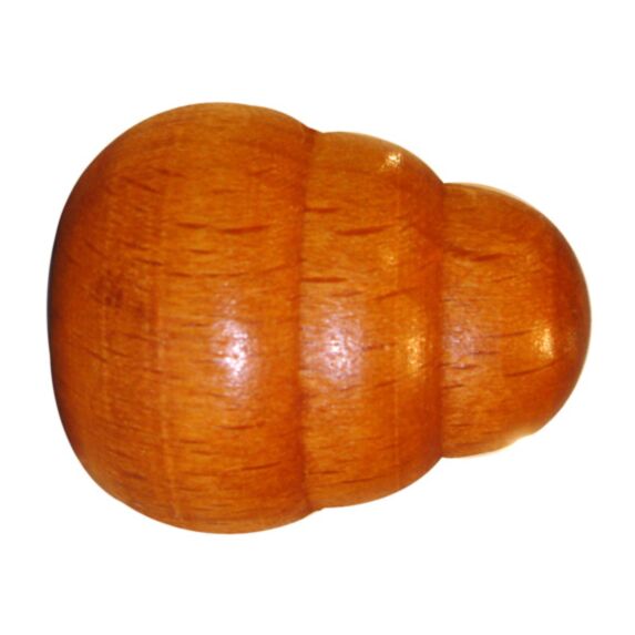 2 embouts bois à gradin Ø20 merisier