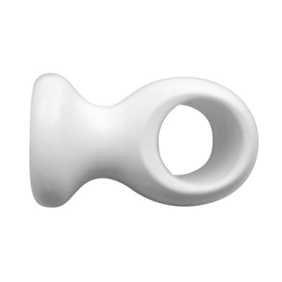 1 support bois court plafond Ø20 42mm laqué blanc