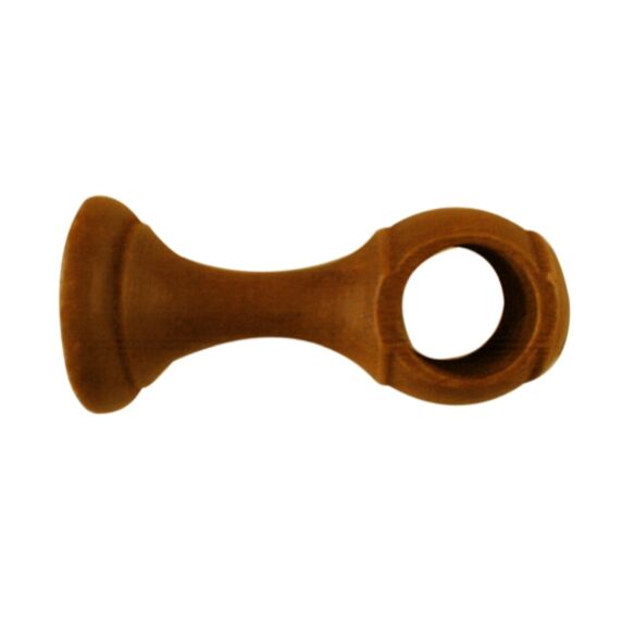 1 support bois moyen Ø20 63mm merisier