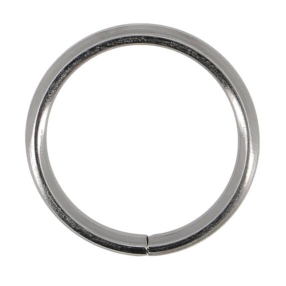 10 Anneaux pour tringle Ø20mm Chrome Ø42mm
