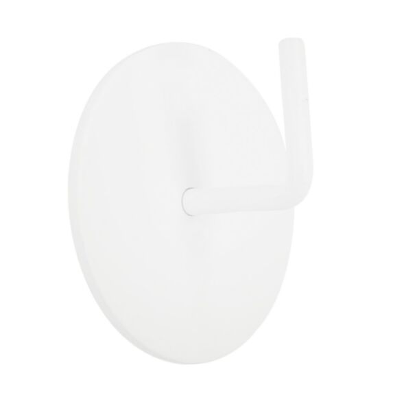 2 Supports Ronds Adhésifs Tringle de Vitrage Ø7mm Ø10mm Blanc Mat - MOBOIS