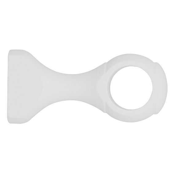 Support standard 100mm bois classique ø 35mm laqué blanc - MOBOIS