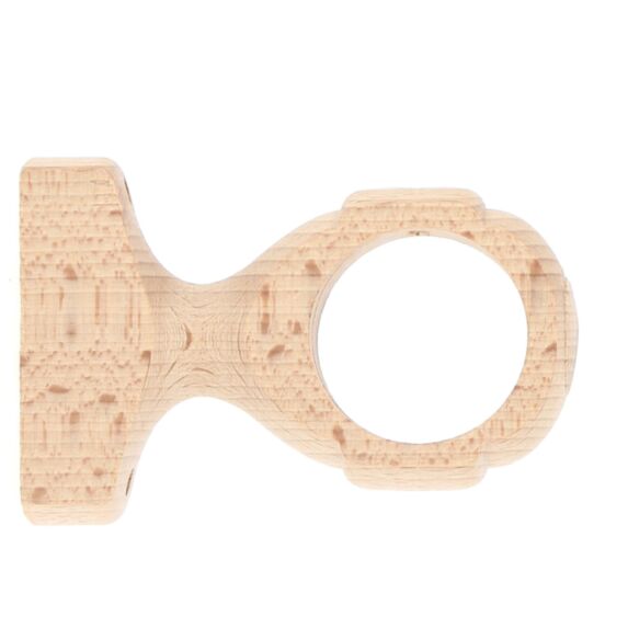 Supports monobloc courts bois classique x2 - ø 35mm - MOBOIS