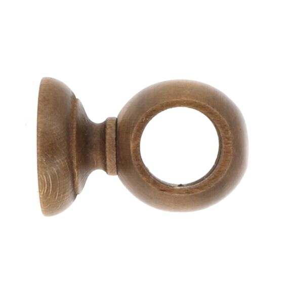 1 support bois universel court Ø35 60mm chêne