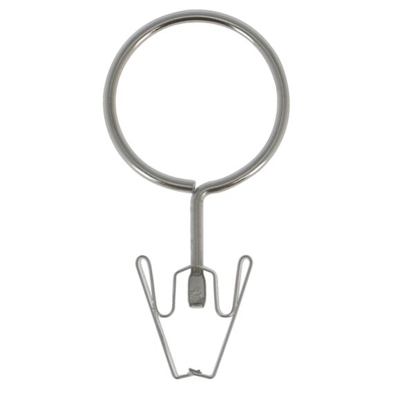 Anneaux pinces ø 22mm nickelé x10 - MOBOIS