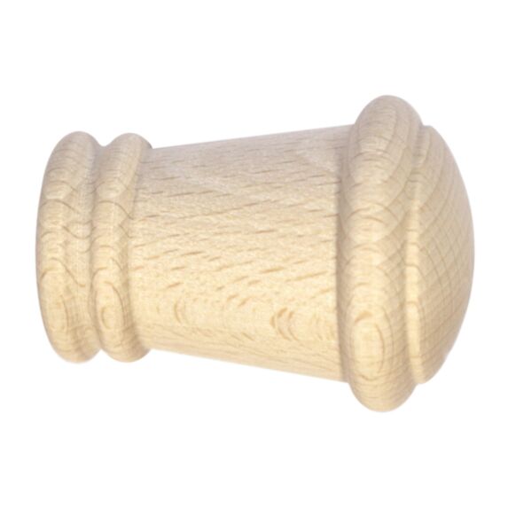 2 embouts bois Ø20 brut