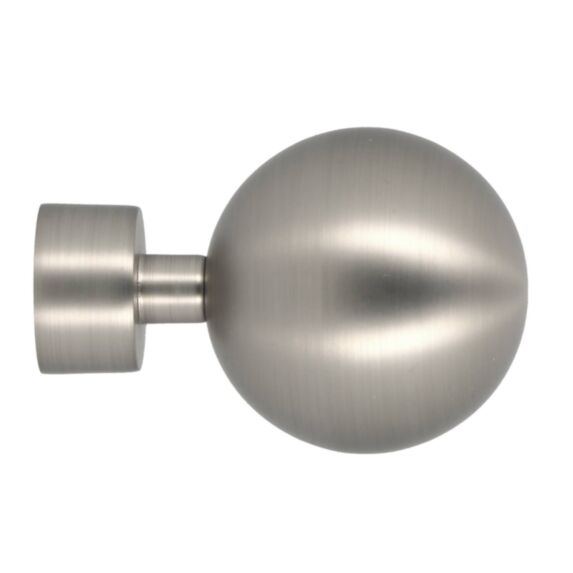 Embout métal Ø20mm Opium Chromé Mat