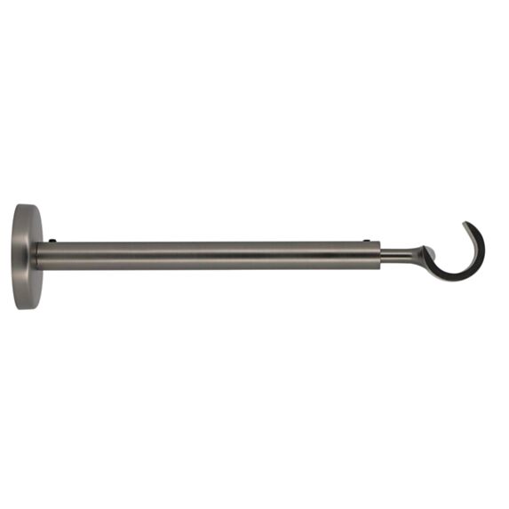 Support métal Ø20mm Ouvert 190-300mm Gun foncé