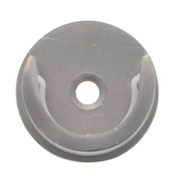 2 Naissances métal Ø20mm Chromé Mat