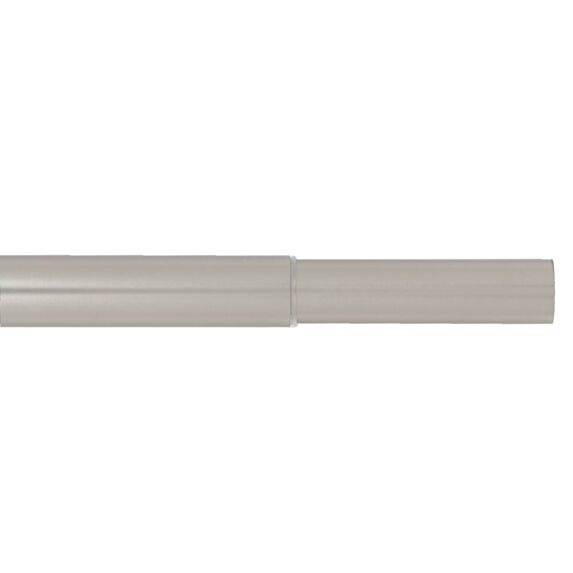 Barre à rideaux 28mm extensible 2m40-4m00 chrome mat - MOBOIS