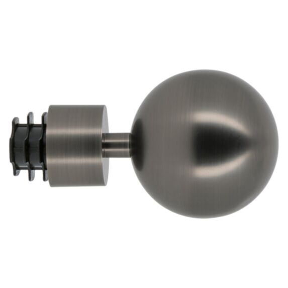 Embout métal Ø28mm Boule Easy Fix Decor Gun Fonce - MOBOIS