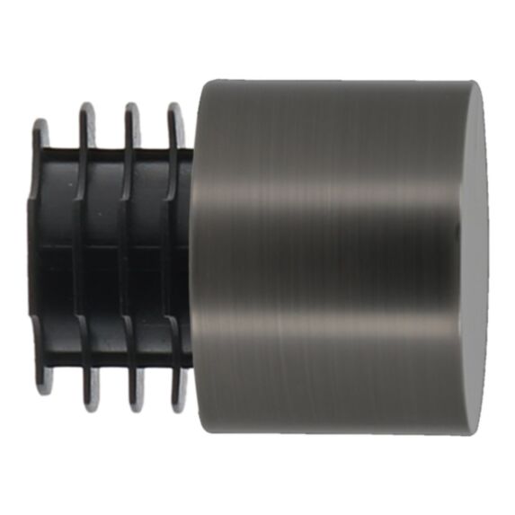 2 Embouts métal Ø28mm Bouchon Easy Fix Decor Gun Fonce - MOBOIS