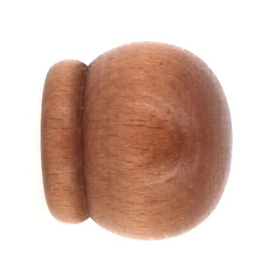 2 embouts bois à emboîtement Ø28 merisier - MOBOIS
