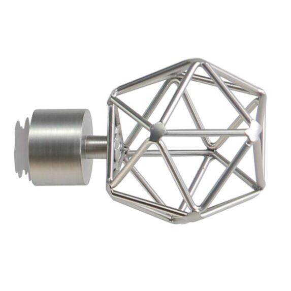 Embout déco métal forme géométriqe filaire Ø28mm Easy Fix - MOBOIS