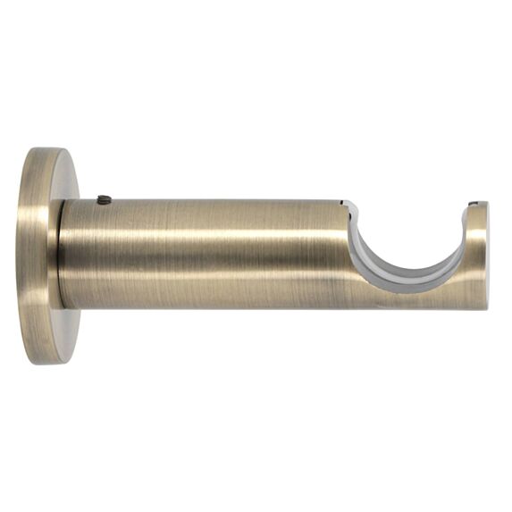 Support métal Ø28mm Tige 95mm Doré Vieilli