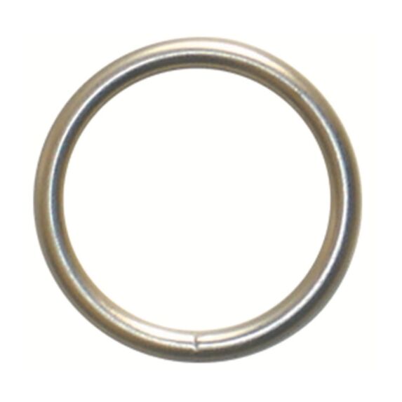 10 anneaux métal Ø42 pour tringle Ø20 nickel MOBOIS