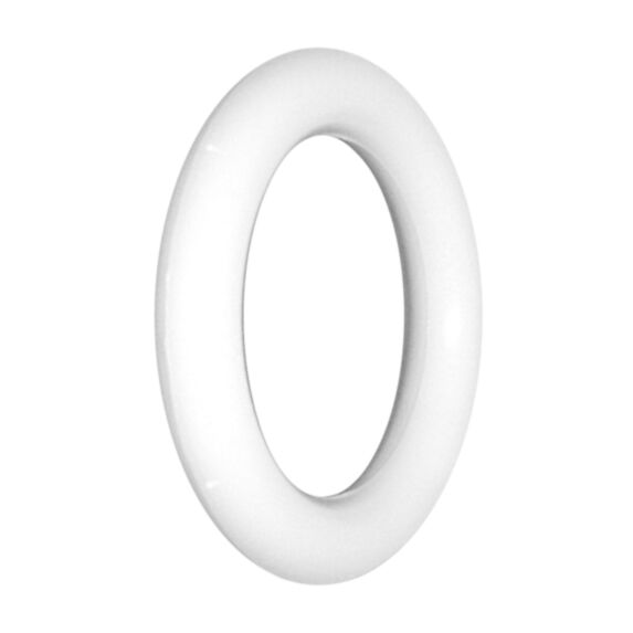 10 anneaux bois Ø42 pour tringle Ø20 laque blanc MOBOIS