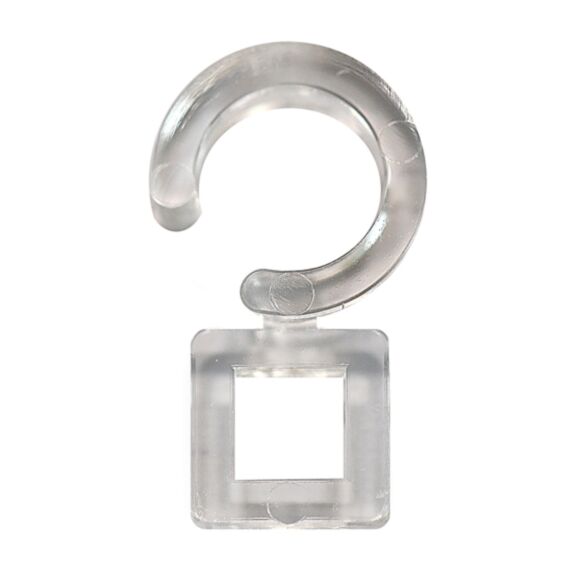 12 agrafes plastique à coudre pour Ø28 et Ø35 cristal - MOBOIS