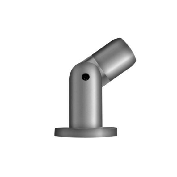 Support entre murs articulé chrome mat Ø28mm - MOBOIS