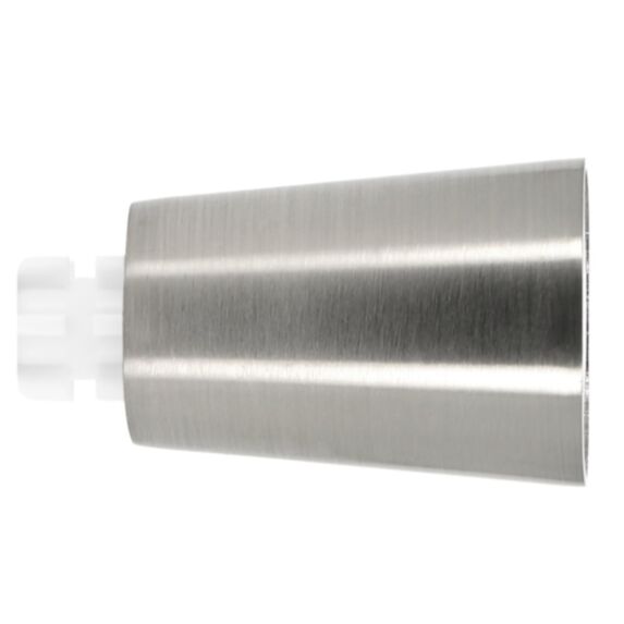 2 Embouts métal Ø28mm Pommeau Easy Fix Chrome - MOBOIS