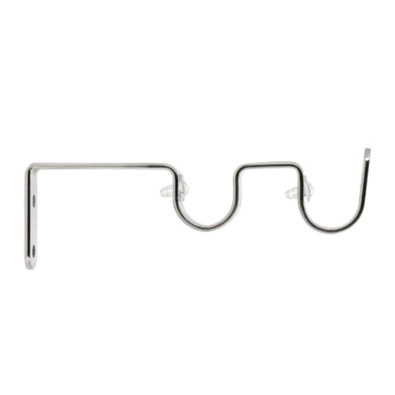 2 supports Chrome Ø20mm 80/130mm