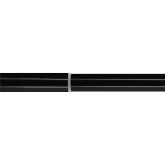 Tringle métal diamètre20 extensible 1m60-3m00 noir brillant - MOBOIS