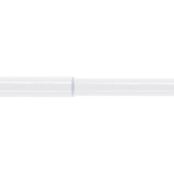 Tringle métal diamètre 20mm extensible 1m60-3m00 blanc brillant - MOBOIS