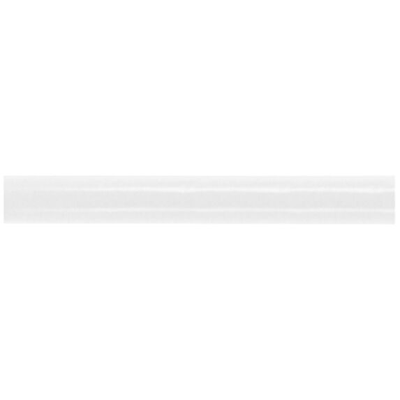Tringle métal Ø20mm 2m Blanc Brillant