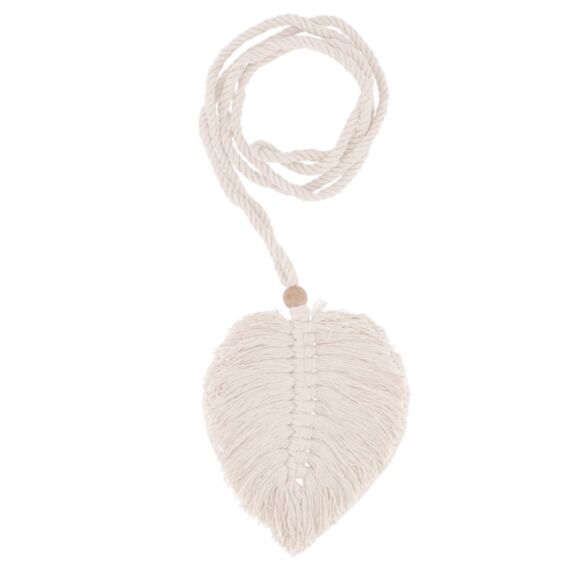 Embrasse feuille coton 66cm sable - MOBOIS