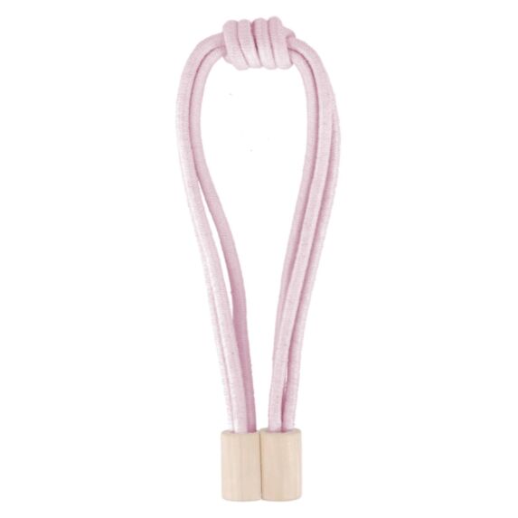 Embrasse corde bois aimantée 66cm rose - MOBOIS
