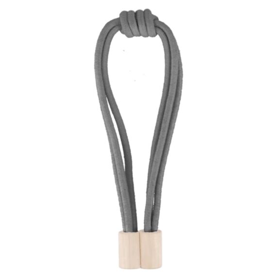 Embrasse corde bois aimantée 66cm anthracite - MOBOIS