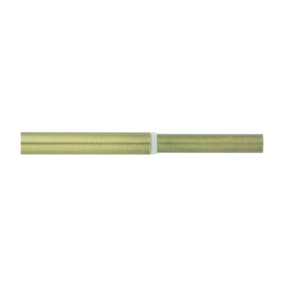Barre à rideaux métal Ø28mmx2,4-4m doré vieilli - MOBOIS