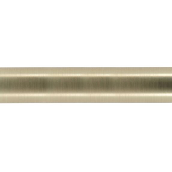 Barre à rideaux métal Ø28mmx1,5m doré mat - MOBOIS