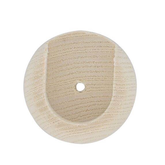 2 Naissances Ø28mm Bois Blanchi