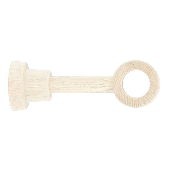 Support bois d28 à oeil extensible 85-130mm frêne naturel blanchi - MOBOIS