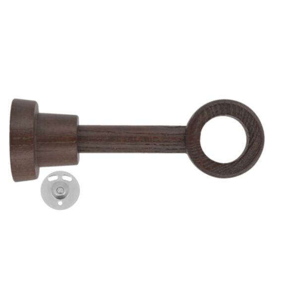 Support Bois Ø28mm A Oeil Extensible De 85 A 130mm Frene Decor Noyer - MOBOIS