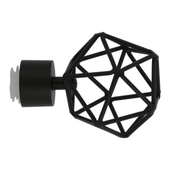 Embout déco métal forme géométriqe filaire Ø28mm Easy Fix - MOBOIS