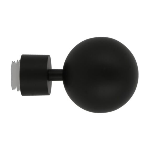 Embout déco métal forme boule sur embase Ø28mm Easy Fix - MOBOIS