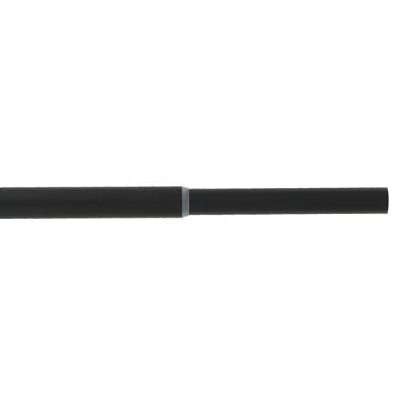 Barre à rideaux métal extensible Ø20mm 1,2-2,1m noir mat - MOBOIS