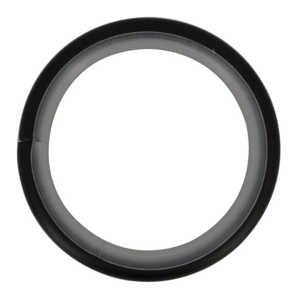 10 Anneaux métal Ø42mm Avec Silencieux Noir Mat