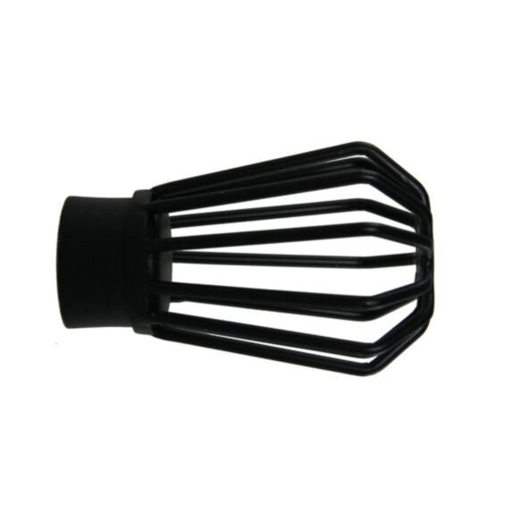 Embout de barre à rideaux Ø28 pommeau filaire noir mat - MOBOIS