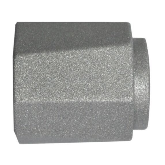 2 embouts métal Syrma Ø20 poussière d'étoile